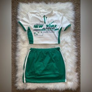 RaceCar 2pc Skirt Set